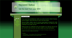 Desktop Screenshot of keywordstatus.com